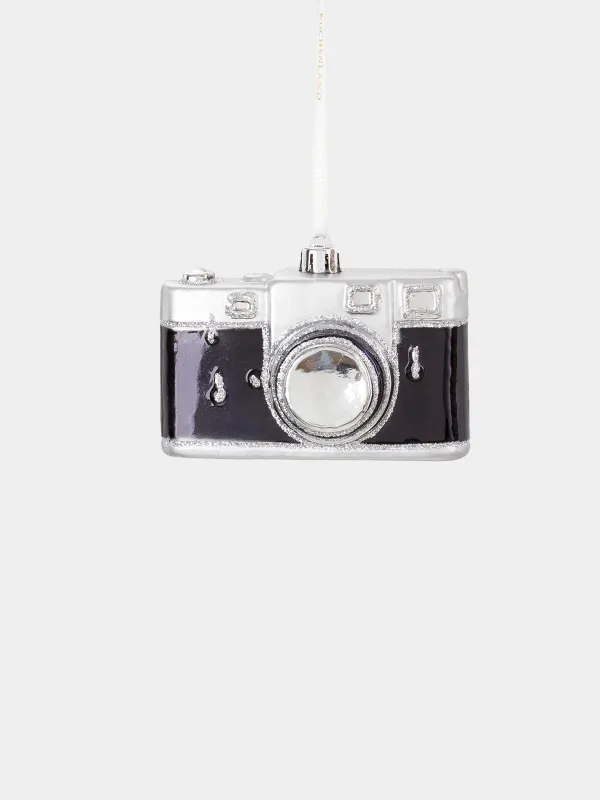 Игрушка елочная, 10х5 см, Фотоаппарат, Figure christmas, image-1