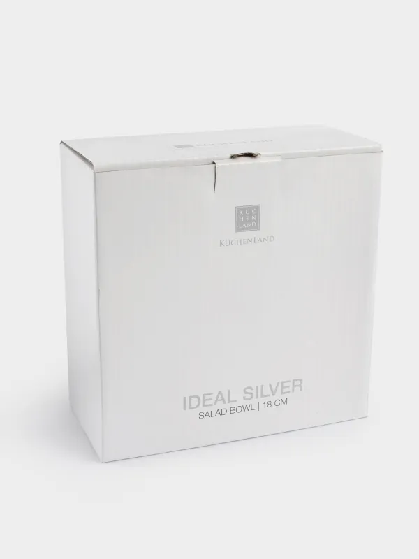 Салатник, 18х8 см, Ideal silver, image-4