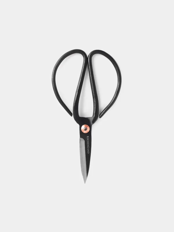 Ножницы садовые, 17 см, металл, черные, Gardening, image-0