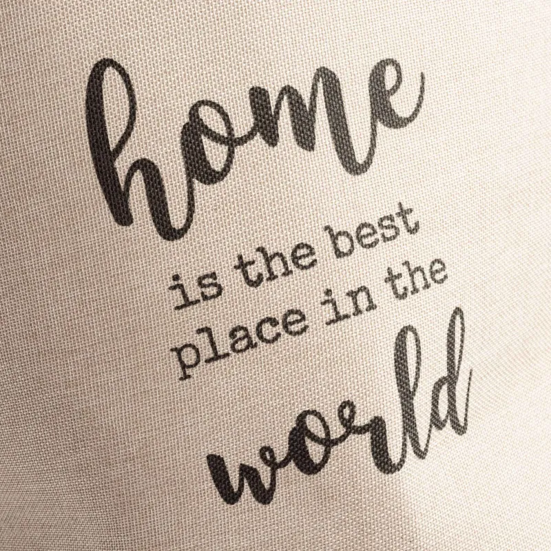 Сумка для хранения белья, 30x30x50 см, с ручками, полиэстер, бежевая, Laundry, image-3