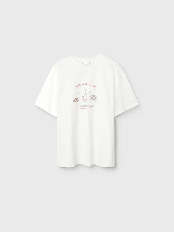 Футболка женская, молочная, Limva, image-6