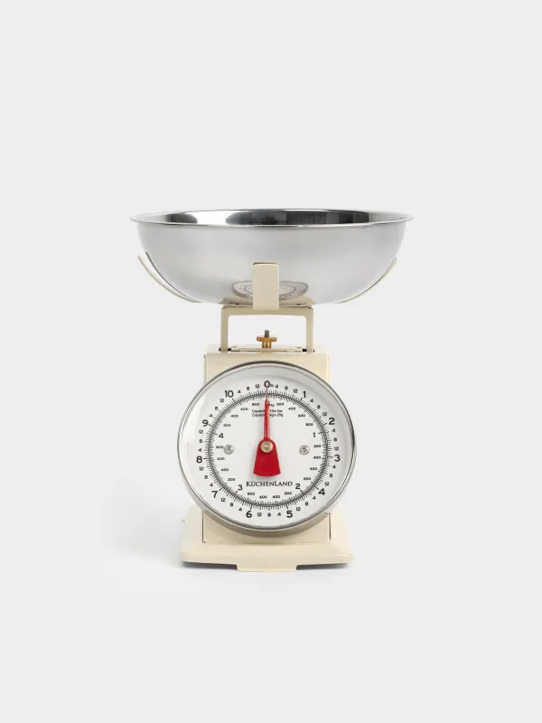 Весы кухонные, с миской, Vintage kitchen, image-0
