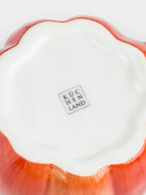 Кружка, 510 мл, керамика D, оранжевая, Тыква с листом, Forest symphony, image-4