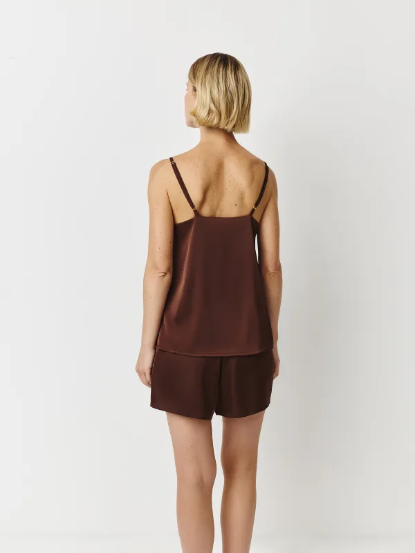 Топ домашний, коричневый, Derin, image-4