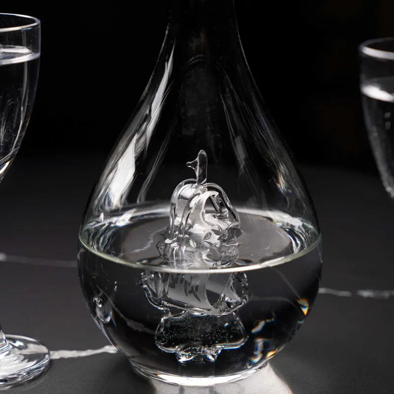 Набор для водки, 2 перс, 3 пр, графин/рюмка, стекло, Корабль, Bar, image-7