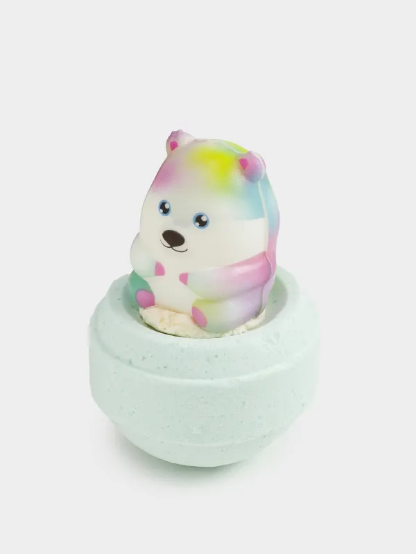 Бомбочка для ванны, 130 гр, светло-голубая, Тутти-фрутти, в ассортименте, Childhood, image-1