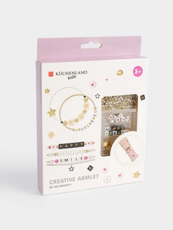 Набор для творчества, 15х18 см, создание браслетов, пластик/полиэстер, Creative armlet, image-0