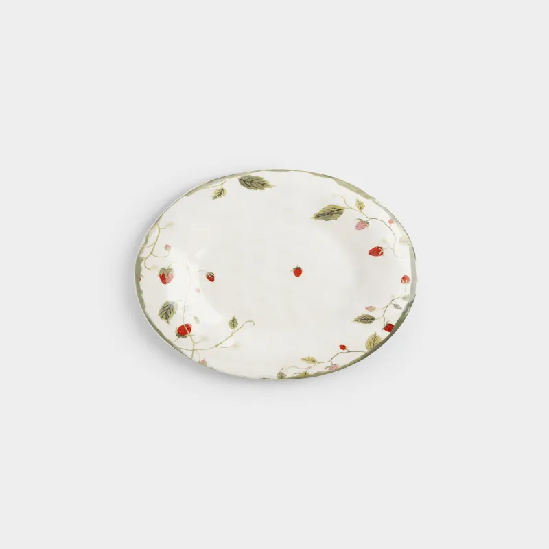 Тарелка закусочная, 23 см, Земляника, Strawberry crumple, image-1