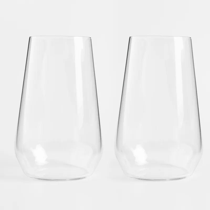 Стакан, 14 см, 580 мл, 2 шт, кристальное стекло, Ferentino, image-2