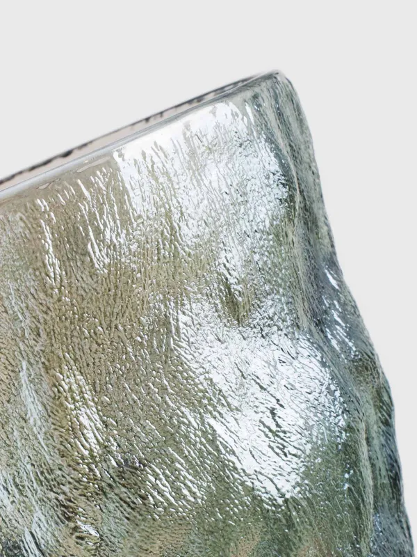 Стакан, 9 см, 300 мл, 6 шт, стекло Р, цветной микс, Мятый эффект, Crumple color, image-4