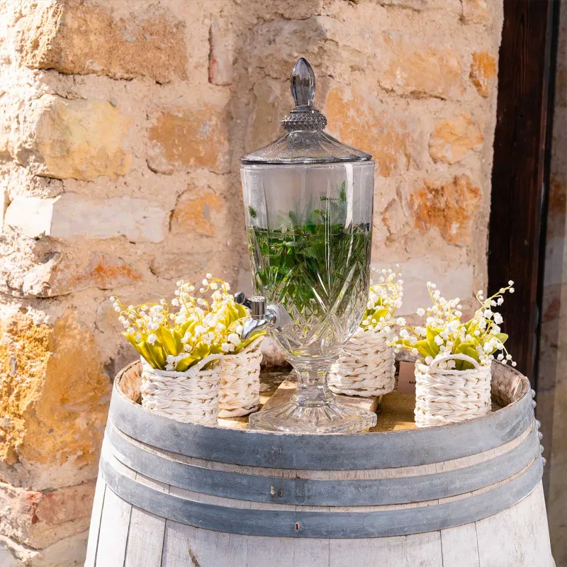 Растение искусственное, 23 см, пластик/полиуретан, May-lily, image-2