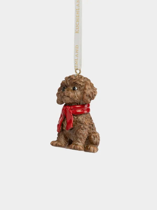 Игрушка елочная, 6 см, Собака, Figure christmas, image-2