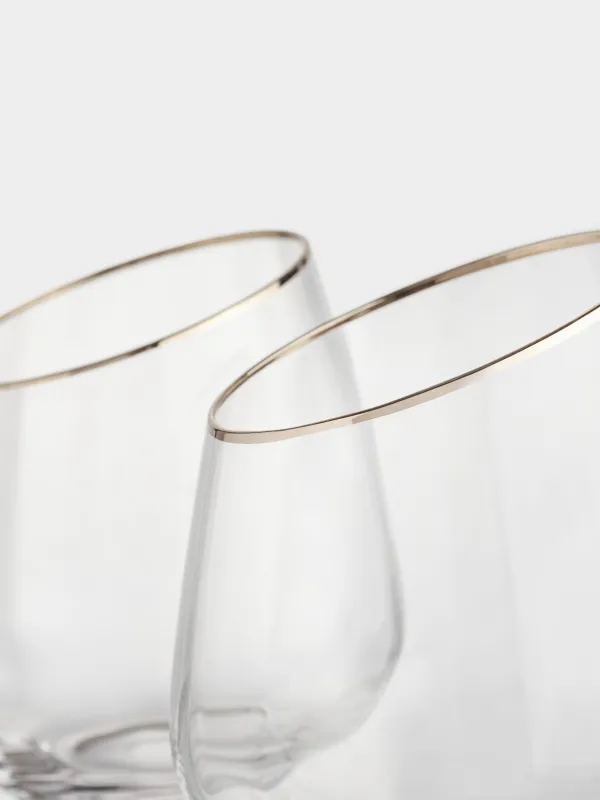 Стакан, 350 мл, 2 шт, с золотистым кантом, Charm R gold, image-3