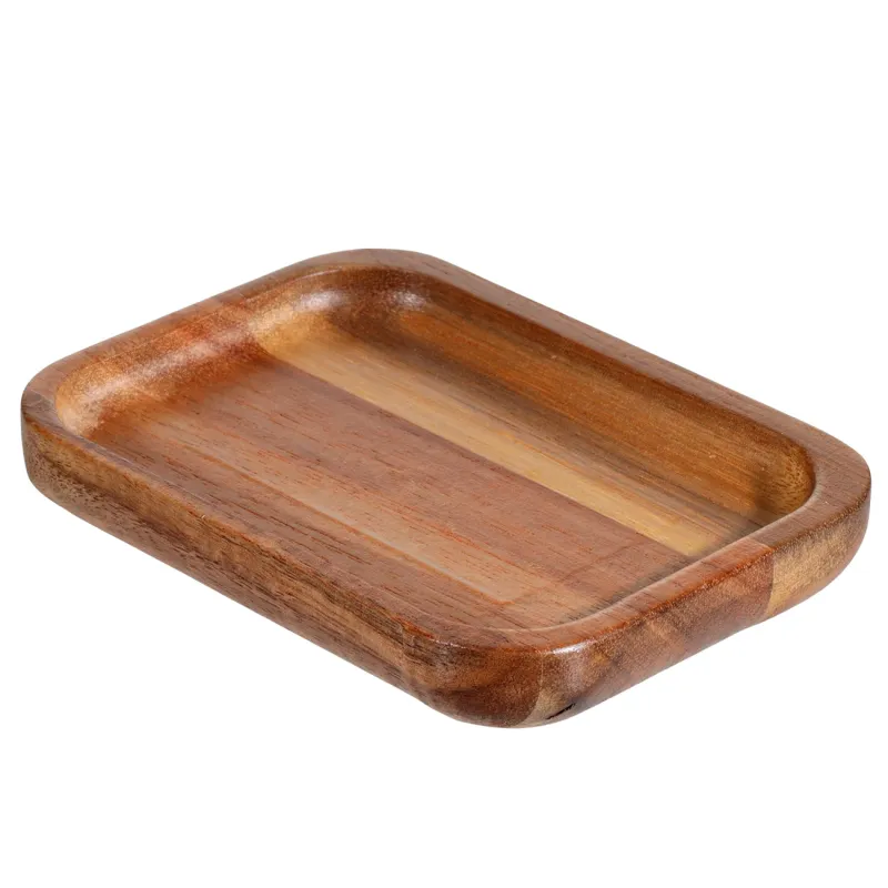 Набор блюд, 12/20 см, 2 шт, дерево, прямоугольное, Eco home, image-3