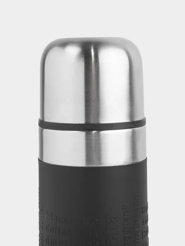 Термос, 700 мл, сталь, черный, Comfort, image-2