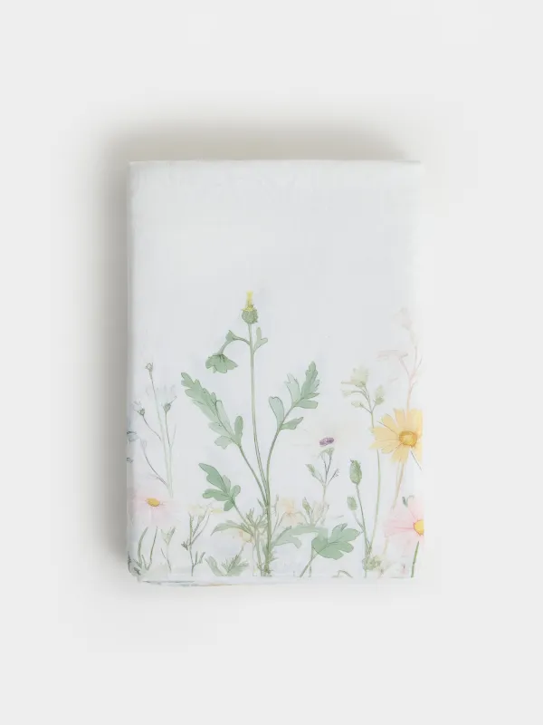 Скатерть, 170х250 см, из жаккарда, Полевые цветы, Petals serenity, image-9