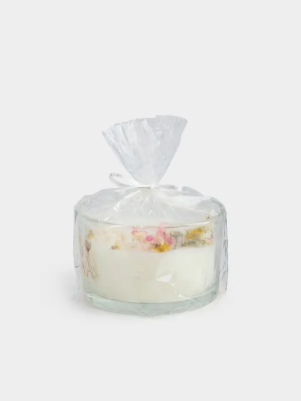 Свеча ароматическая, 8 см, в подсвечнике, Honeysuckle, Balmy summer, image-4