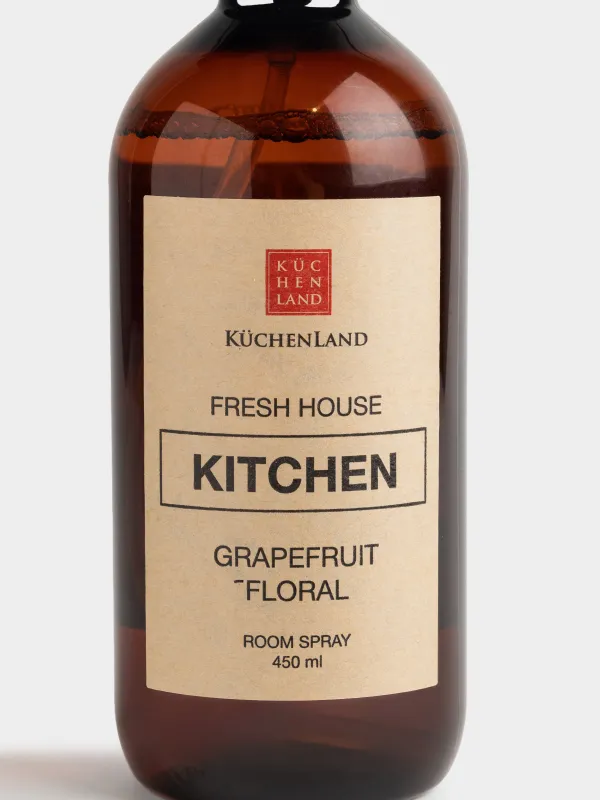 Спрей ароматический, 450 мл, для кухни, Grapefruit Floral, Fresh house, image-2