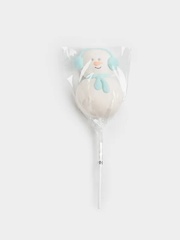 Маршмеллоу, 17 гр, на палочке, белое, Ваниль, Снеговик, Sweet life, image-4