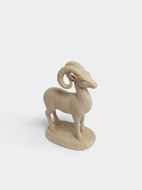 Статуэтка, 19 см, Баран на подставке, Antic sheep, image-3