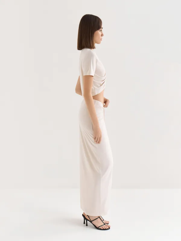 Юбка женская, со сборкой, Ametina, image-3