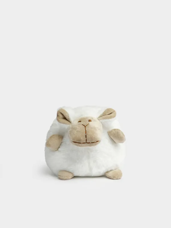 Игрушка-ночник, 13x17 см, музыкальная, Овечка, Lamb toy, image-0