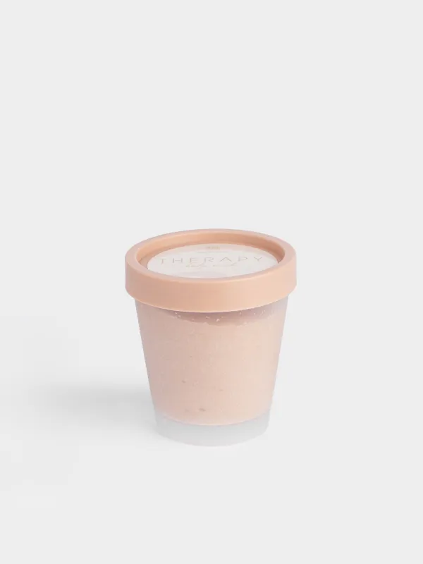 Скраб для тела, 275 г, тонизирующий, с морской солью, Персик, Therapy, image-0