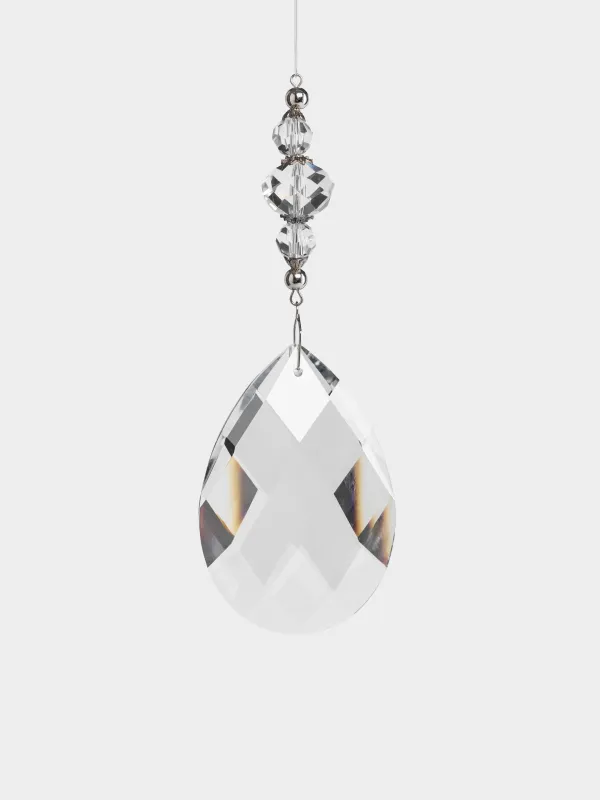 Игрушка елочная, 14 см, Кристалл, Ice crystal, image-1