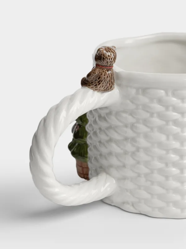 Кружка, 500 мл, Мишка и овечка с елкой, Christmas lamb, image-4