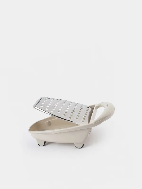 Терка, 26 см, с контейнером, сталь/пластик, светло-серая, Assist, image-5