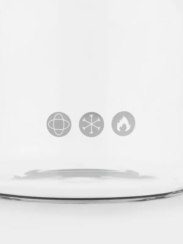 Кастрюля, 16 см, 2,5 л, с крышкой, Clear, image-5