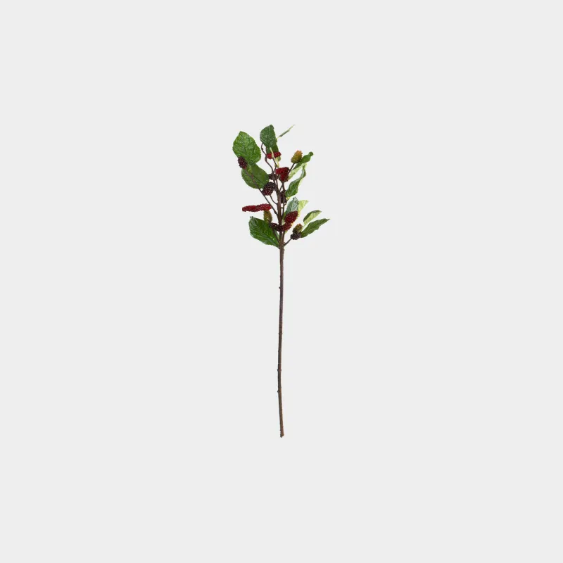Ветка декоративная, 76 см, Шелковица, Fruit decor, image-1