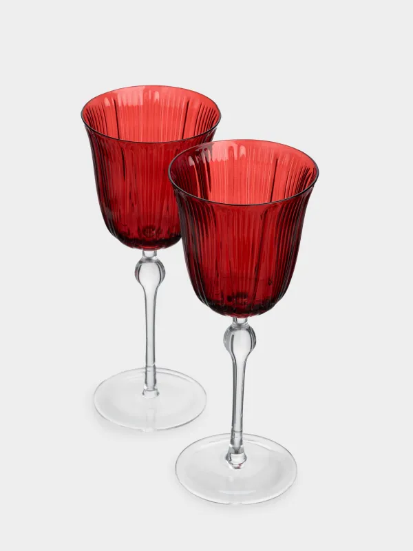 Бокал для вина, 300 мл, 2 шт, стекло, красный, Piemont, image-2