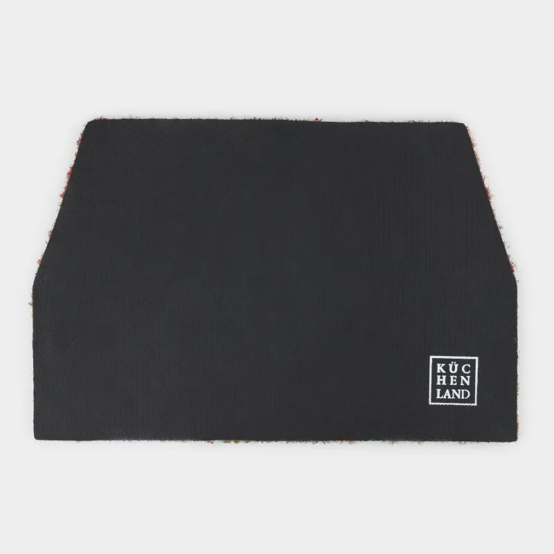 Коврик придверный, 40х60 см, кокос/ПВХ, бежевый, Новогодний дом, House built, image-3