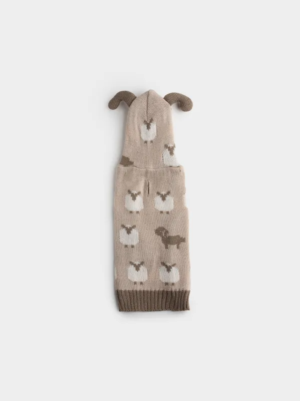 Свитер для животных с капюшоном и принтом Овечки, Fashion pet, image-1