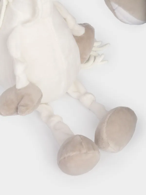 Игрушка, 45 см, мягкая, полиэстер, белая, Конь, Horse toy, image-7