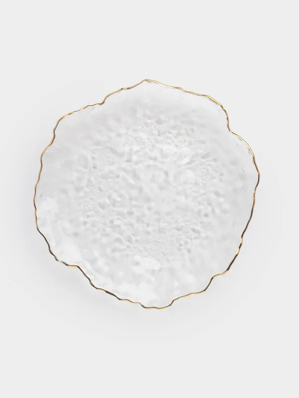 Блюдо, 26 см, с золотистым кантом, Nautilus gold, image-1