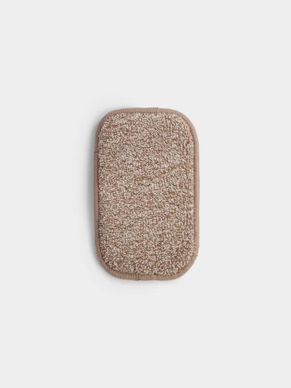 Губка для мытья посуды, двусторонняя, Beige clean, image-0