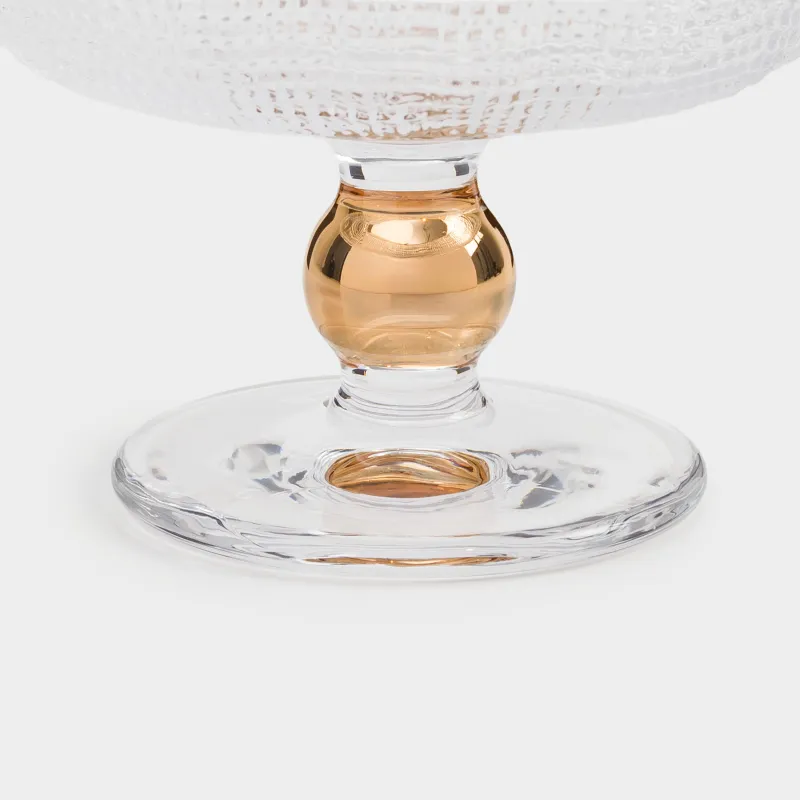 Креманка, 10 см, 280 мл, стекло Р, Grain gold, image-2