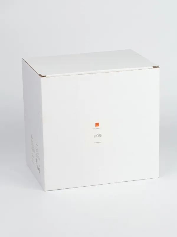 Конфетница, 18х12 см, с ручкой, полирезин, золотистая, Лабрадор с корзиной, Dog, image-5