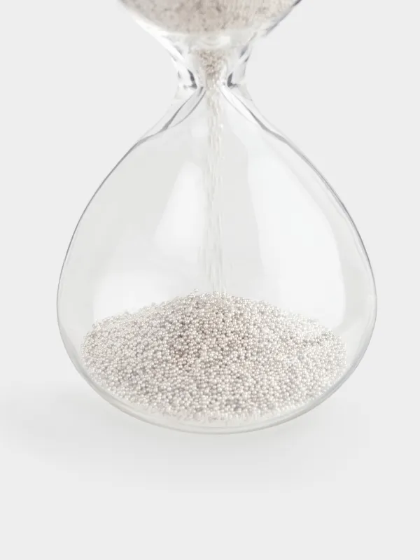 Часы песочные, 8 см, 30 секунд, стекло, Sand time, image-2