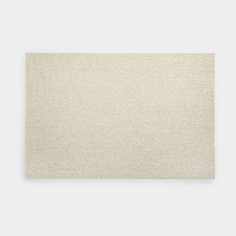 Салфетка под приборы, 30x45 см, ПВХ, прямоугольная, бежевая, Solid