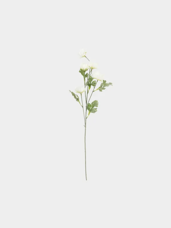 Ветка декоративная, 68 см, Белый мак, Poppy garden, image-0