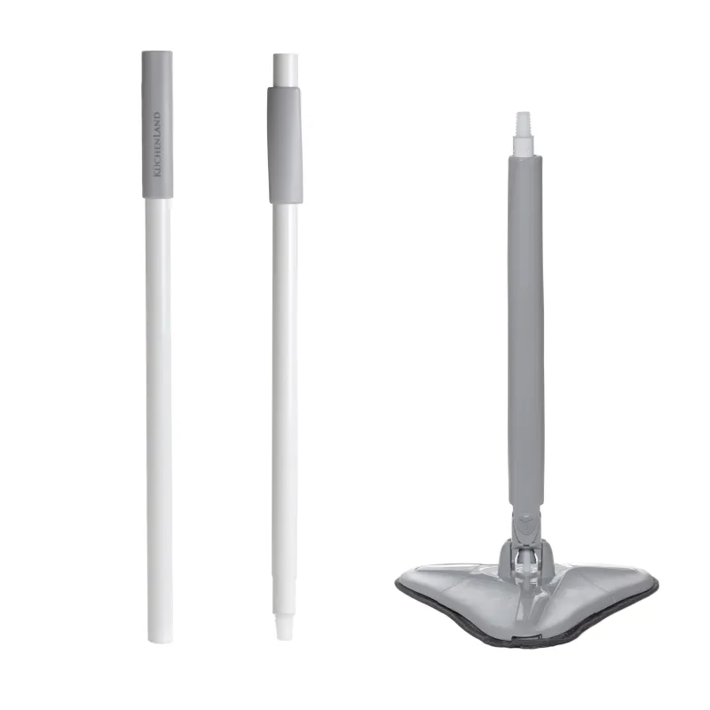 Швабра, с отжимом, треугольная, серо-белая, Mop, image-1