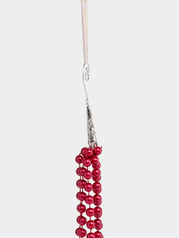 Украшение декоративное, 40 см, подвесное, Бусы, Balls decor, image-2
