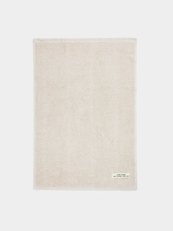 Полотенце, 40х60 см, хлопок, бежевое, Felpado cotton, image-1