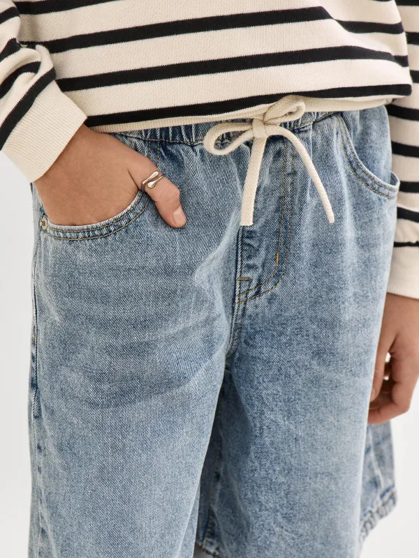 Шорты джинсовые детские, Regina, image-1