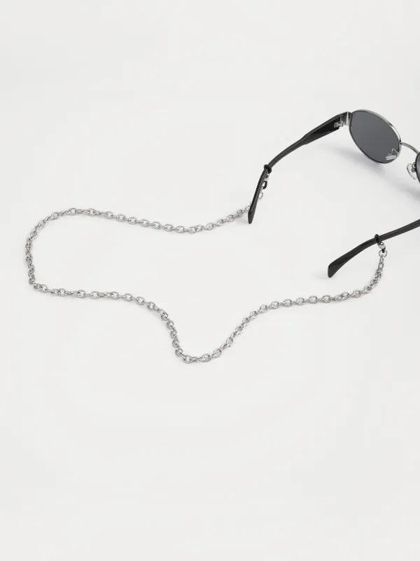 Цепочка для очков, 75 см, сталь, серебристая, Skye, image-3