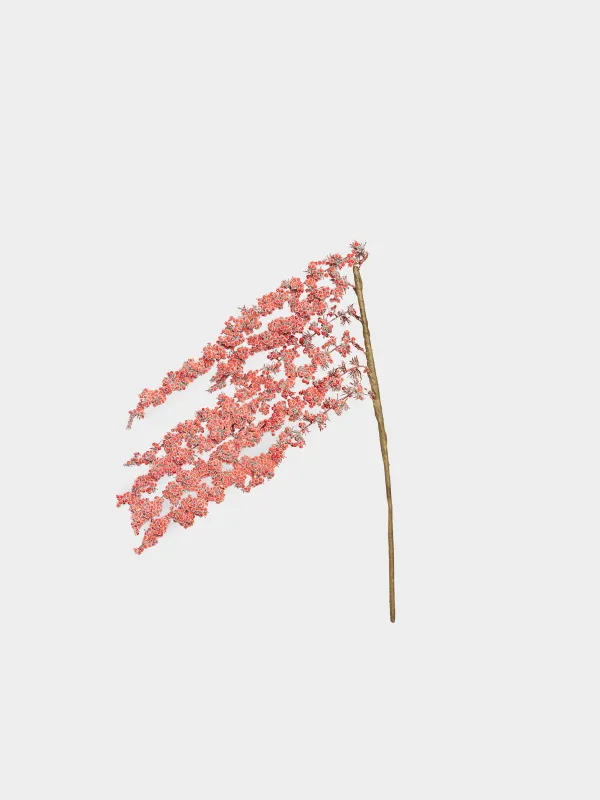 Ветка декоративная, 90 см, Красные ягоды, Red berry, image-0