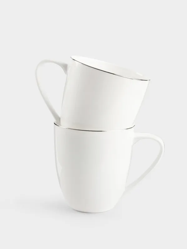 Кружка, 450 мл, 2 шт, Ideal silver, image-0